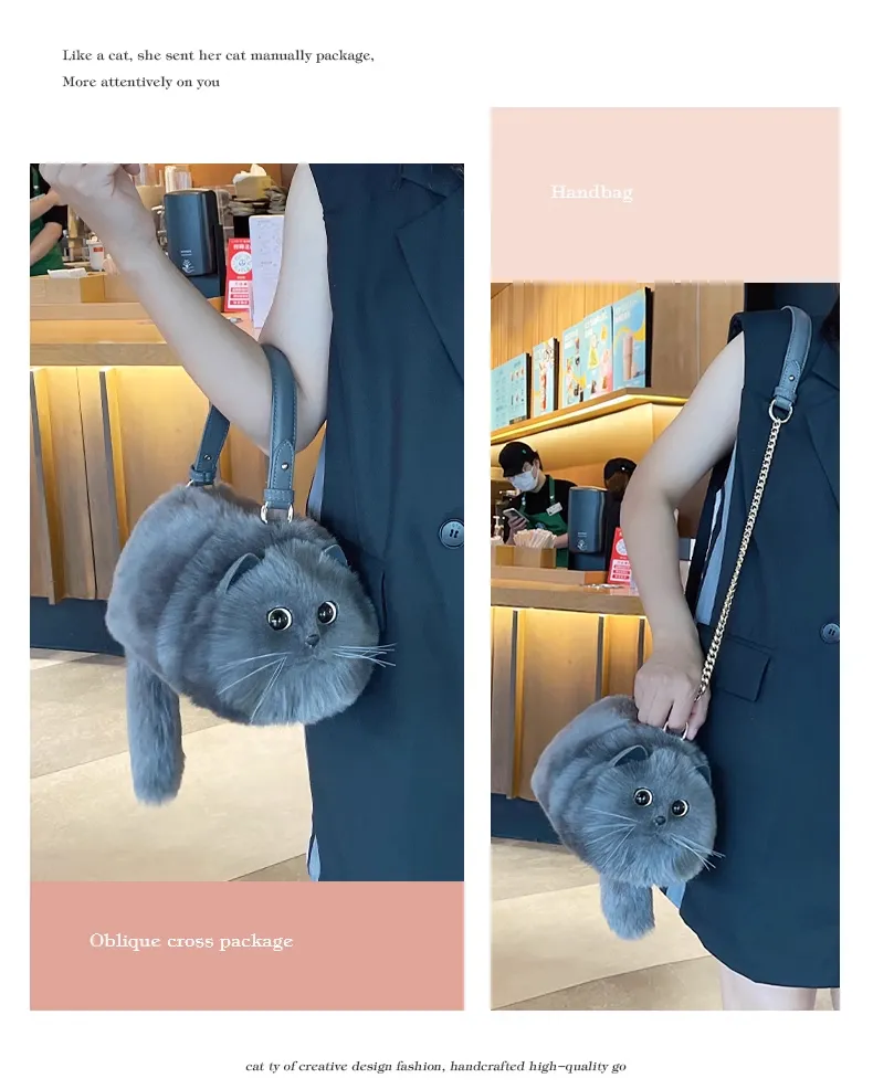 British Shorthair Cat Handbag - Image 7