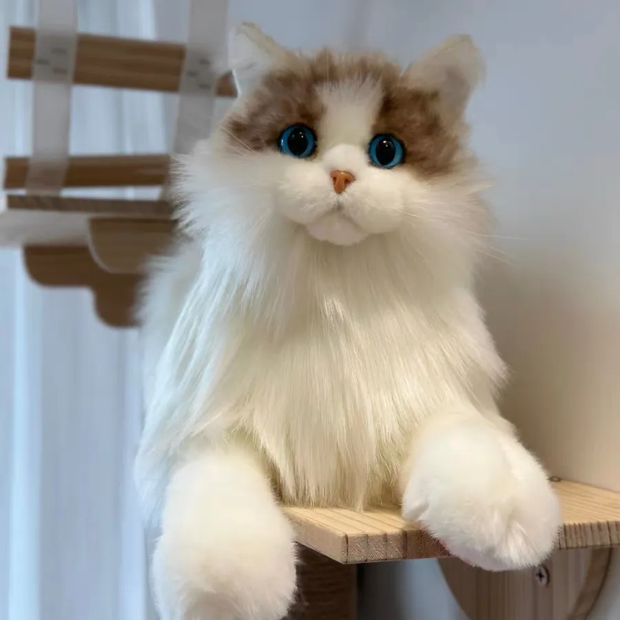 Furry Ragdoll Cat Backpack - Image 6
